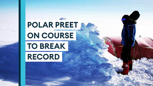 Polar Preet: 'Potential' for Army Captain to set new South Pole record