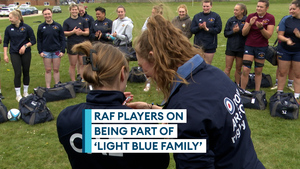 RAF players big up team cohesion in 'Light Blue Family'