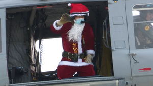 Exclusive: Santa Prepares For Christmas With A Little Help In Cyprus