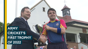 Royal Logisitic Corps win first trophy of Army cricket season