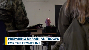 Ukraine's combat psychologists training in the UK