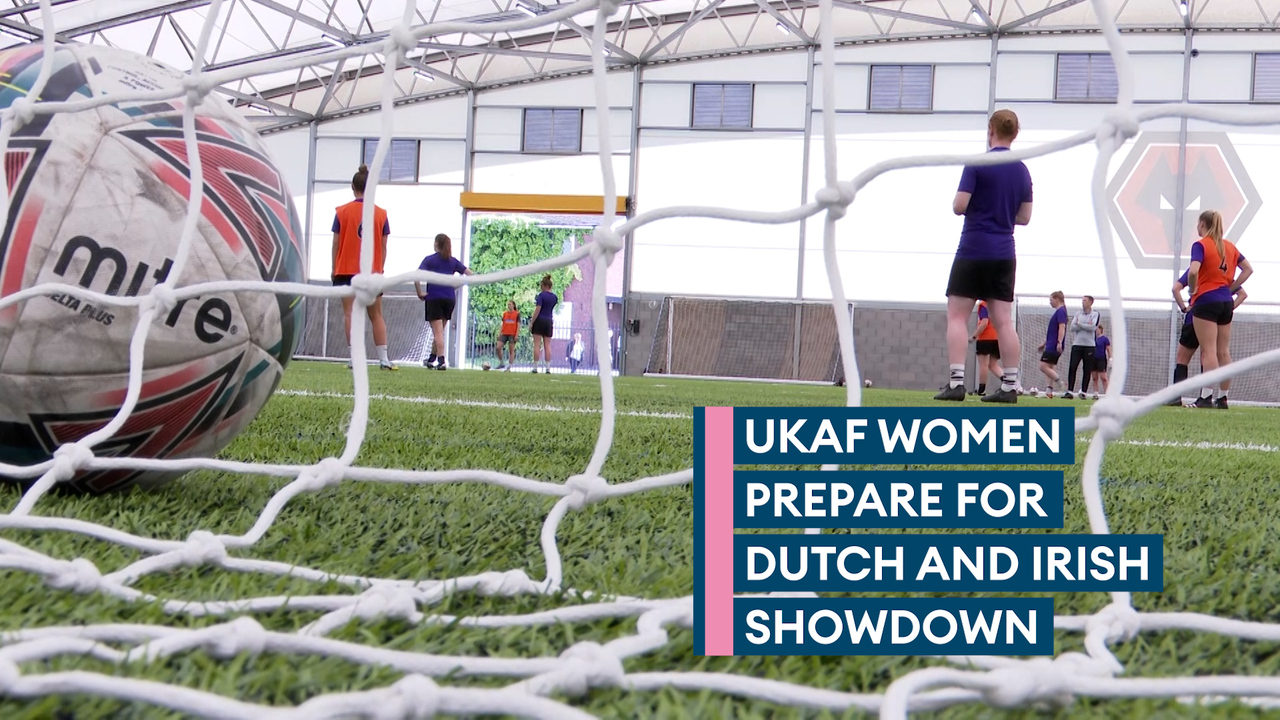 UK Armed Forces women prepare for crunch fixtures against Dutch Forces and  Irish Defence Forces