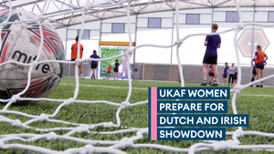 UK Armed Forces women prepare for crunch fixtures against Dutch Forces and Irish Defence Forces