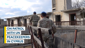 Exclusive: UN peacekeepers test out new patrol tactics in divided Cyprus city