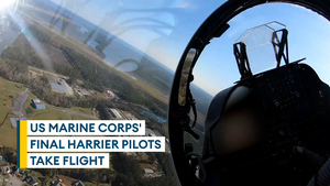 US Marine Corps says goodbye to the Harrier – almost