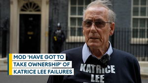 Father of missing Katrice Lee hands back military medals in disgust over investigation