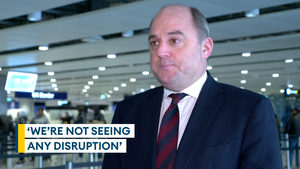 UK airports 'not seeing any disruption' with military covering for striking workers, Defence Sec says
