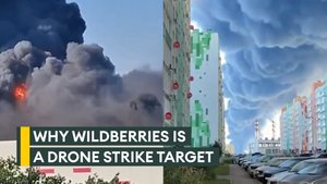Russia's answer to Amazon becomes drone strike target