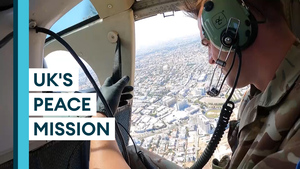 From The Air: UK's Buffer Zone Mission As You've Never Seen It Before