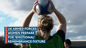 UK Armed Forces women prepare for Remembrance fixture against Bristol Bears