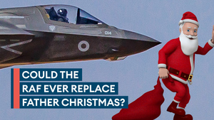 Could the RAF replace Father Christmas?