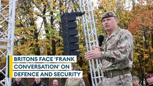 Britons face 'frank conversation' on defence and security