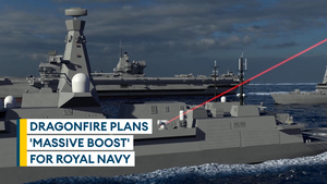 Royal Navy destroyers set to get laser weapons by 2027