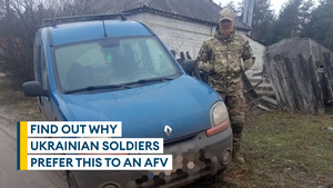 No armour, no protection but soldiers prefer the Kangoo