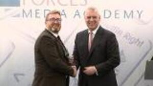 Duke of York Congratulates First-Ever Forces Media Academy Graduates