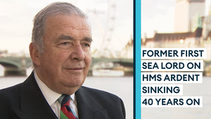 'It does impact on you without even knowing': Former Navy chief on 40th anniversary of HMS Ardent sinking 