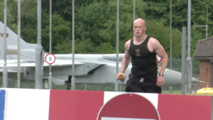 Airman's 30-Mile Charity Run Cut Short Due To Injury