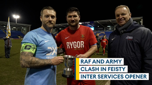 RAF and Army inseparable in Inter Services opener
