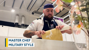 Armed Forces chefs put skills to the test in MasterChef-style cooking competition