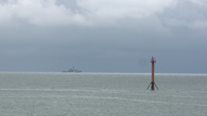 HMS Severn And HMS Tamar Patrol Waters Around Jersey