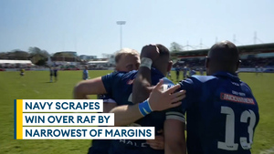 Royal Navy narrowly defeats Royal Air Force in Inter Service opener