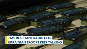 Battlefield radio keeps comms channels open in Ukraine