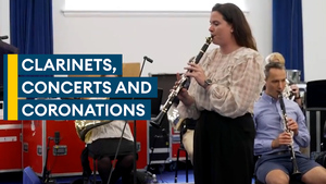 The 'variety' of life as a Royal Marines clarinetist