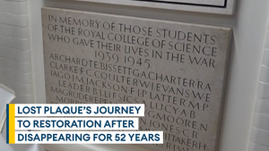 Journey of restoration for lost World War Two memorial