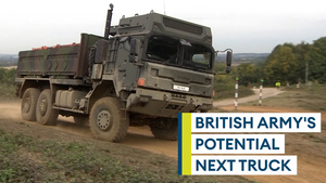 Riding on the British Army's potential next truck