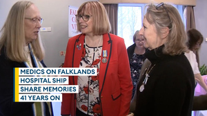 Medics on Falklands Hospital Ship Uganda remember events of 1982
