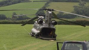 Chinook Forced To Land In Welsh Field After 'Incident'