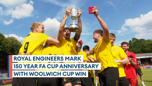 Royal Engineers takes on RLC in Woolwich Cup final