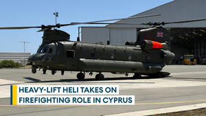 Heavy-lift helicopter lands heavy-duty wildfire role