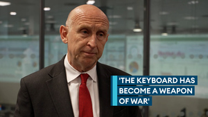 Keyboard's become a weapon of war, says Healey