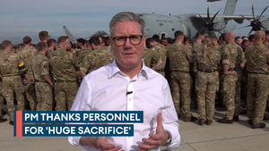 Starmer thanks military for making UK proud 