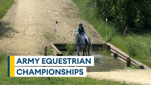 Individual Army performances shine despite two disqualifications at equestrian championships