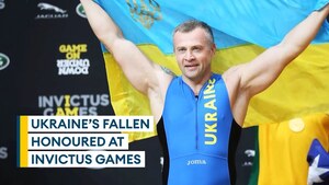 Invictus Games honours the lives of Team Ukraine's fallen heroes