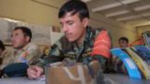 Afghan Troops Prepare To Take On Taliban Fighters