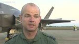 "A really special moment" - Wing Commander John Butcher describes flying Britain's new F-35B fighter Jet into RAF Marham