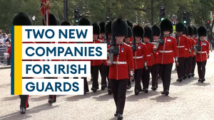Second Battalion Irish Guards reactivated after 75 years