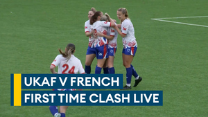 How to watch the first-ever UKAF v French Armed Forces football clash live