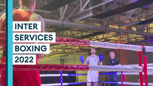 British Army win 2022 Inter Services boxing title
