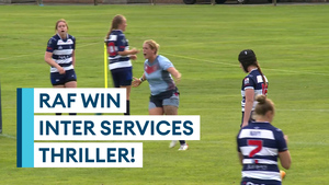 RAF rugby league team beat Navy in exciting women's Inter Services opener