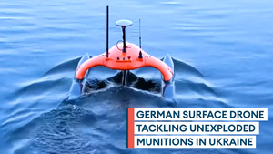 The surface drone turning the tide against unexploded munitions