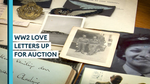 Never-Before-Seen WW2 Love Letters Go Up For Auction