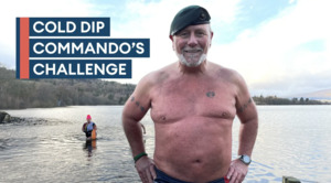 Veteran fighting cancer for fourth time taking on UK's coldest waters for charity