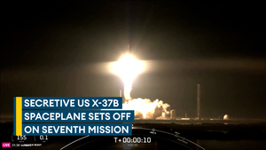 Secret US spaceplane launched on higher-orbit mission as China rivalry heats up