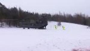 Military Response To Beast From The East In Cumbria