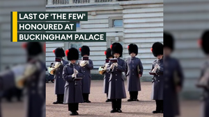 Musical tribute at the palace for last of 'The Few' 