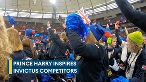 Show the world why you are Invictus, Harry tells competitors